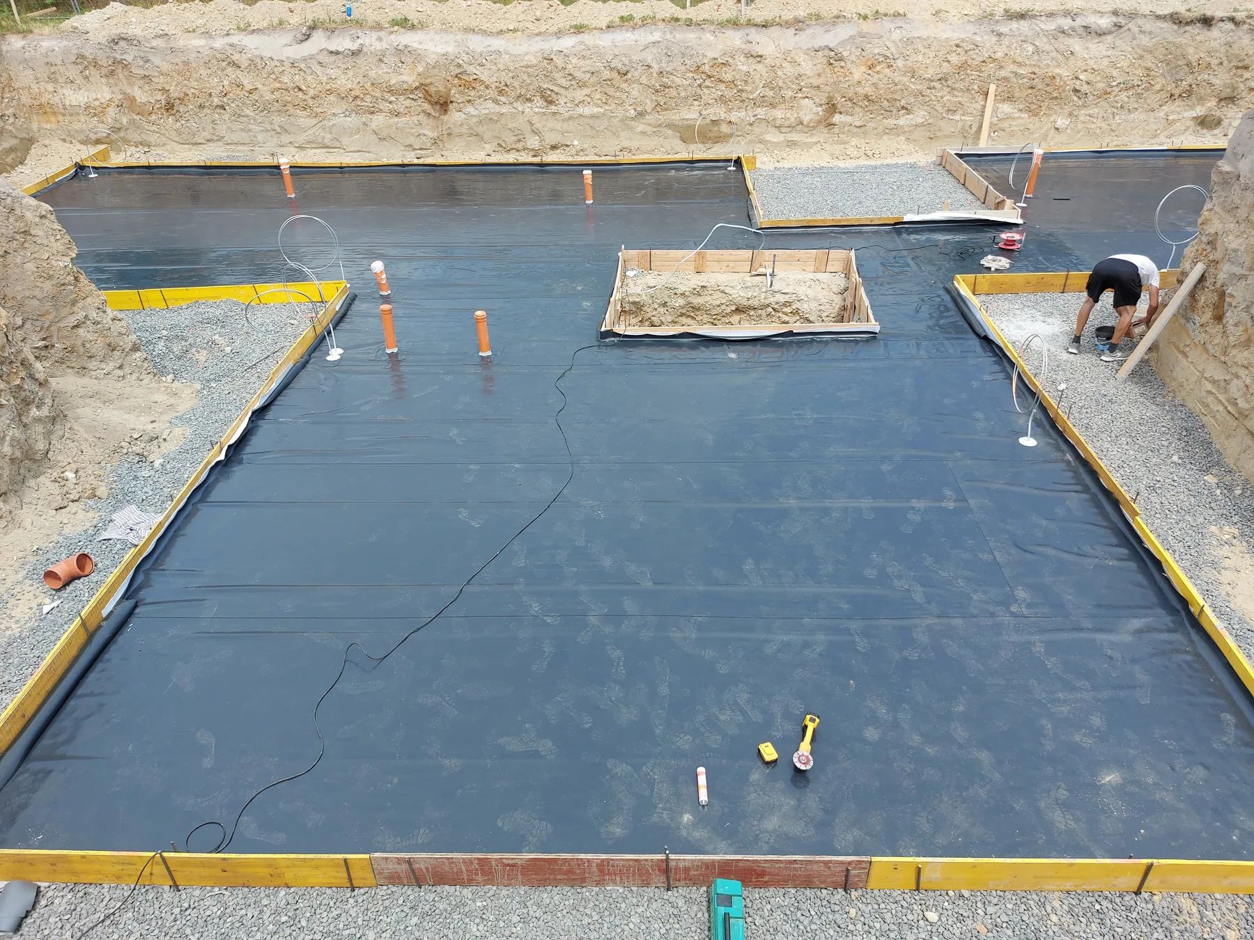 Below-grade waterproofing